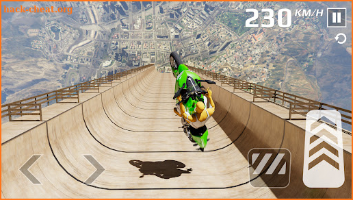 Spider Moto Stunts Racing screenshot