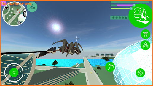 Spider Robot Gangstar Crime Spider Battle screenshot