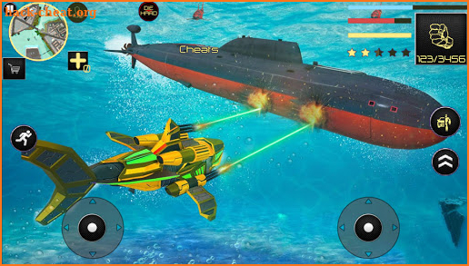 Spider Robot Shark– Shark Robot Transformation screenshot