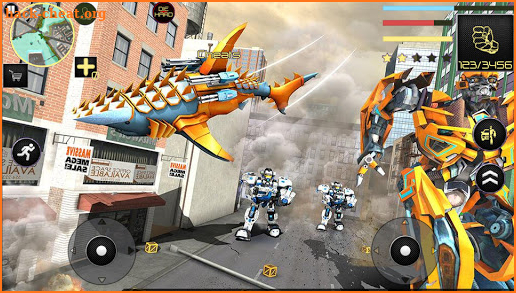 Spider Robot Shark– Shark Robot Transformation screenshot