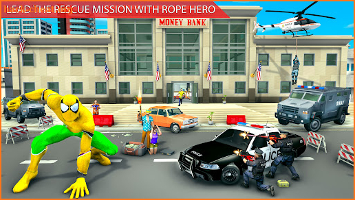 Spider Rope Hero 3d : Flying Superhero Games 2021 screenshot