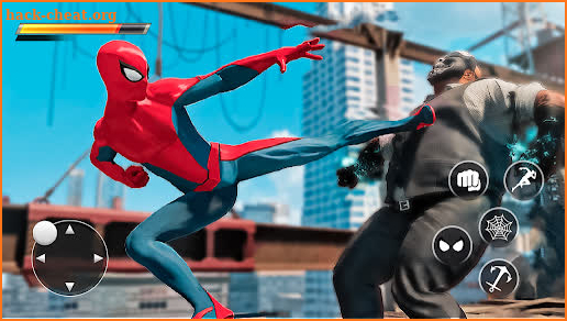 Spider Rope Hero - City Gangster screenshot