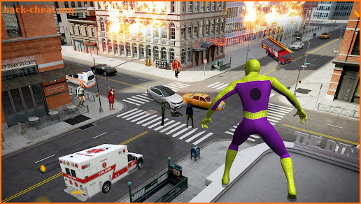 Spider Rope Hero Crime Battle screenshot