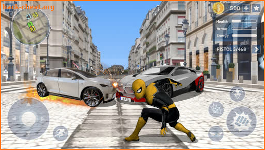 Spider Rope Hero: Crime City Battle screenshot