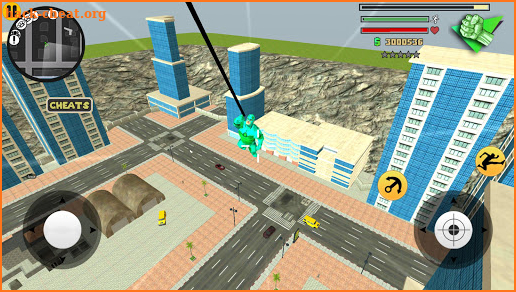 Spider Rope Hero Frog Ninja Strange Gangster Crime screenshot