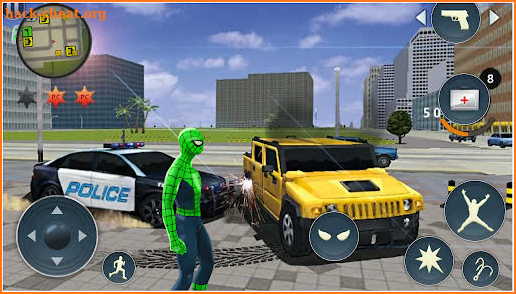 Spider Rope Hero Gangster City screenshot