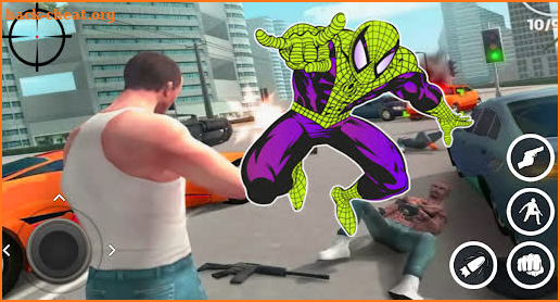 Spider Rope Hero Gangster City screenshot