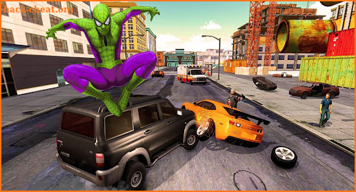 Spider Rope Hero Gangster City screenshot