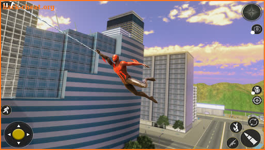 Spider Rope Hero Gangster: Crime City Simulator 3D screenshot