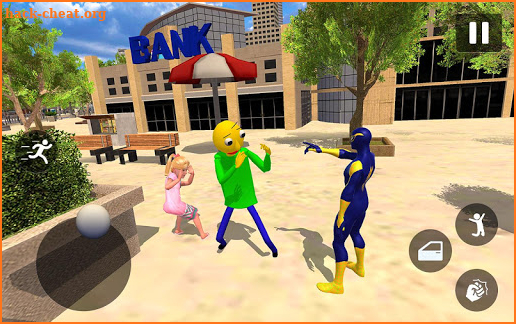 Spider Rope Hero in Bladis Gangstar Crime City screenshot