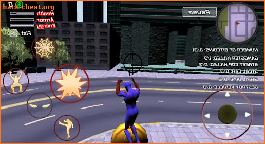 Spider Rope Hero Iron Gangstar City Street Vice screenshot