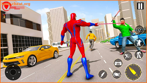 Spider Rope Hero Man 2021 - Flying Superhero Games screenshot