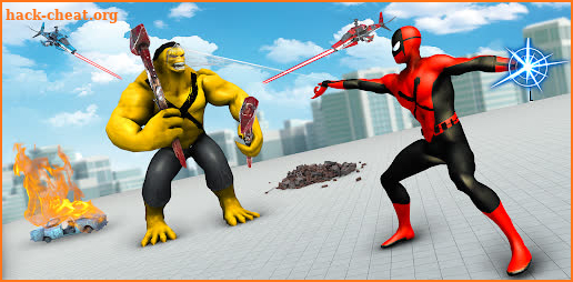 Spider Rope Hero Man Fighting screenshot