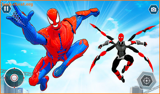 Spider Rope Hero Man Gangster screenshot