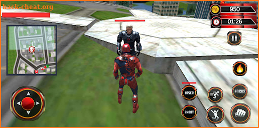 Spider Rope Superhero Games screenshot