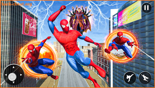 Spider RopeHero SuperHero Game screenshot