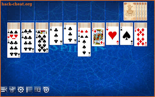 Spider Solitaire screenshot