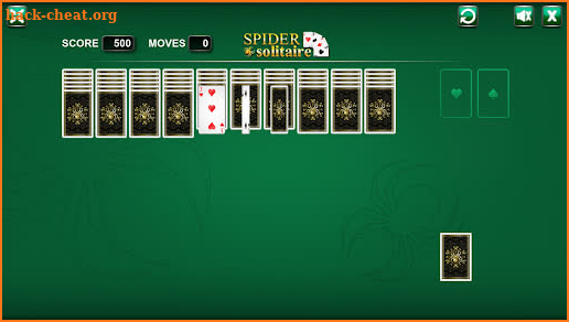 Spider Solitaire screenshot