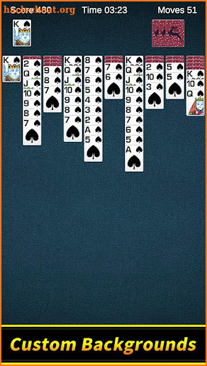 Spider Solitaire screenshot