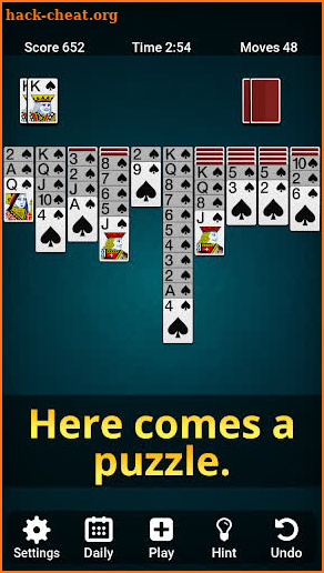 Spider Solitaire screenshot