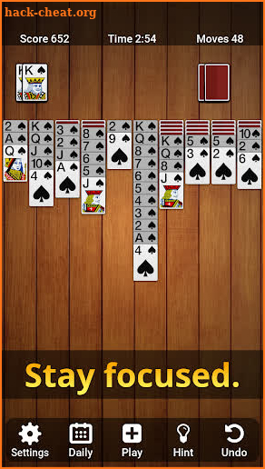 Spider Solitaire screenshot