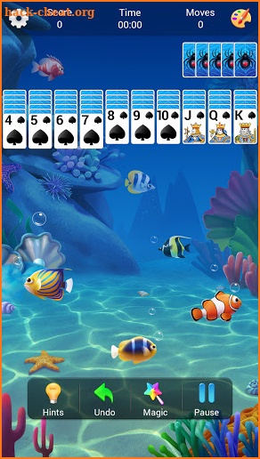 Spider Solitaire screenshot