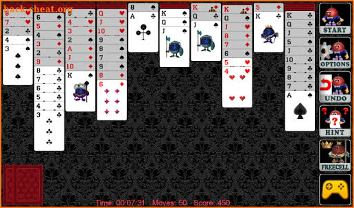 Spider Solitaire screenshot