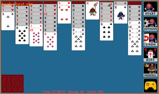 Spider Solitaire screenshot