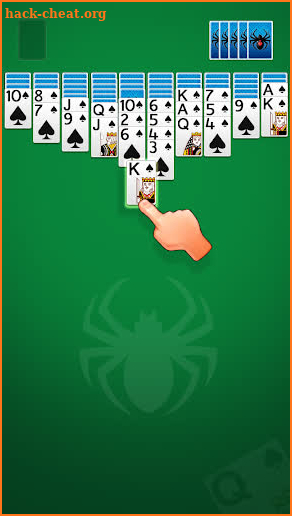 Spider Solitaire screenshot