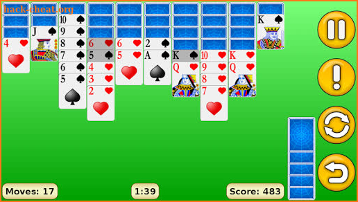 Spider Solitaire screenshot