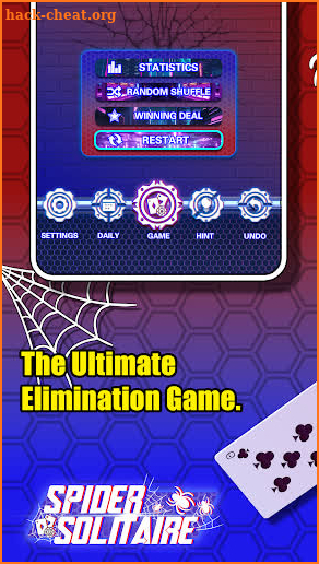 Spider Solitaire screenshot