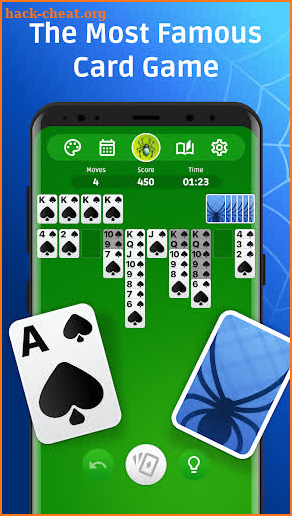 Spider Solitaire screenshot