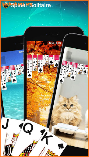 Spider Solitaire screenshot