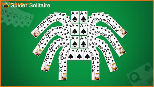 Spider Solitaire screenshot