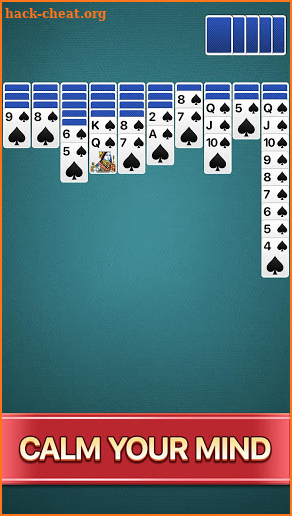 Spider Solitaire Calm screenshot