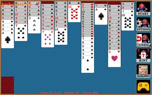 Spider Solitaire (Full) screenshot