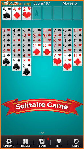 Spider Solitaire Game screenshot