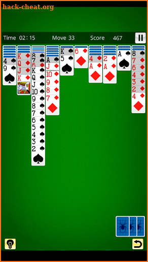 Spider Solitaire King screenshot