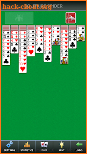 Spider Solitaire Pro screenshot