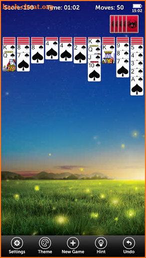 Spider Solitaire Pro+ screenshot