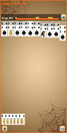 Spider Solitaire: Pyramid screenshot