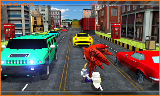 Spider Sonic Traffic Racer screenshot