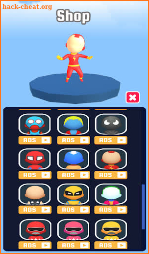 Spider Stickman 3D Race : Superhero Fun Race screenshot