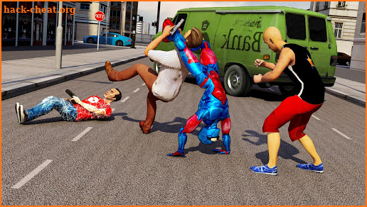 Spider Stickman hero: Gangster of Real crime city screenshot