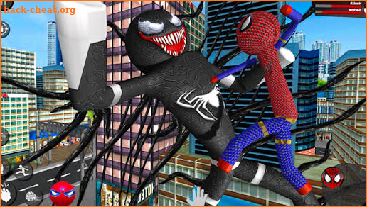 Spider Stickman Rope Hero screenshot