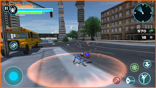 Spider Stickman Rope Hero screenshot