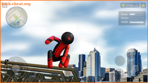 Spider Stickman Rope: Vegas Crime City Hero screenshot