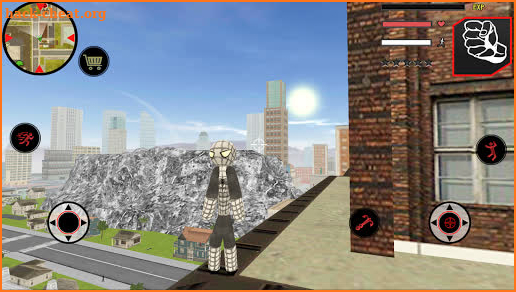 Spider Stickman Venom Rope Hero Gangstar Crime 2 screenshot