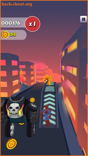 Spider Subway Hero Man screenshot