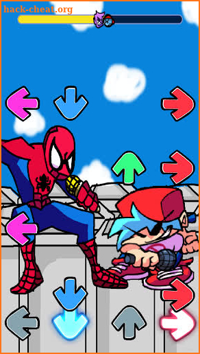 Spider Super FNF Mod Hero Man screenshot